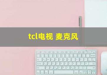 tcl电视 麦克风